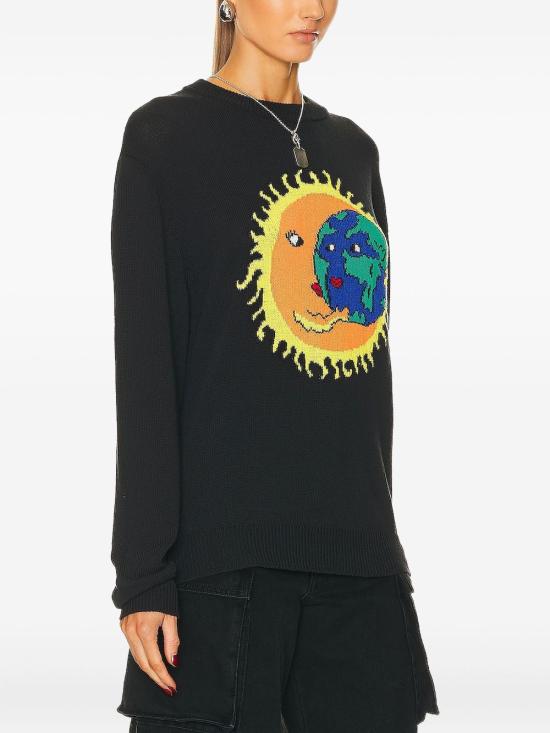  스카이하이팜 스웨터 SHF04N001 BLACK Black - SKY HIGH FARM