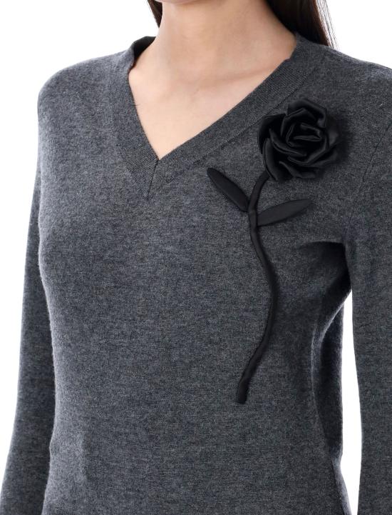 25SS 셀프 포트레이트 스웨터 SS25124TGR GREY Grigio - SELF PORTRAIT