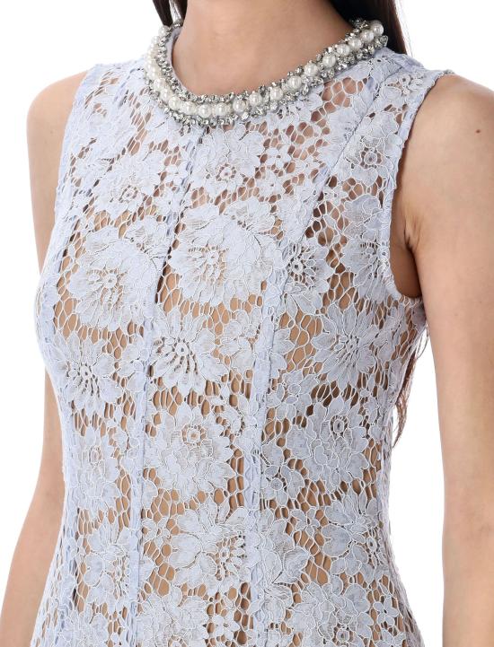 25SS 셀프 포트레이트 미디 원피스 SS25158MBL BLUE Blu - SELF PORTRAIT