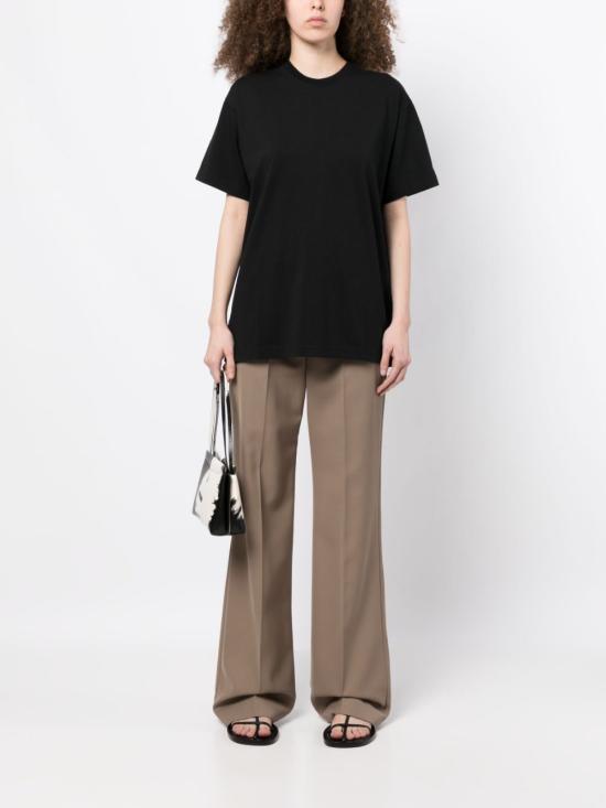  토템 반팔 티셔츠 2325043786 200 Black - TOTEME