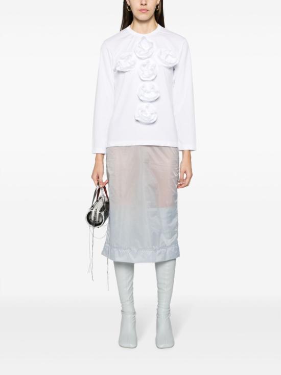  마르지엘라 미디 스커트 S29ME0013 S54847464 Clear Blue - MAISON MARGIELA