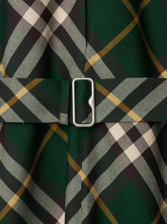  버버리 숏 원피스 8083057 B8660 Green - BURBERRY