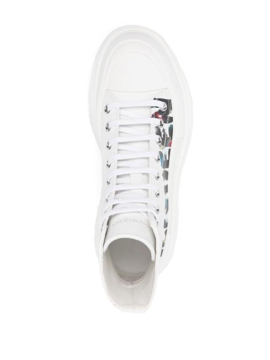  알렉산더 맥퀸 부츠 711109 WIATC9583 White - ALEXANDER MCQUEEN