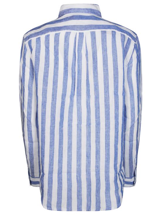 25SS 폴로 랄프로렌 블라우스 211970691010 BLU WHITE Blu - POLO RALPH LAUREN