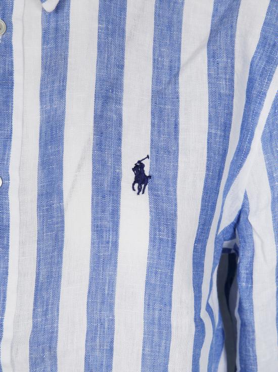 25SS 폴로 랄프로렌 블라우스 211970691010 BLU WHITE Blu - POLO RALPH LAUREN