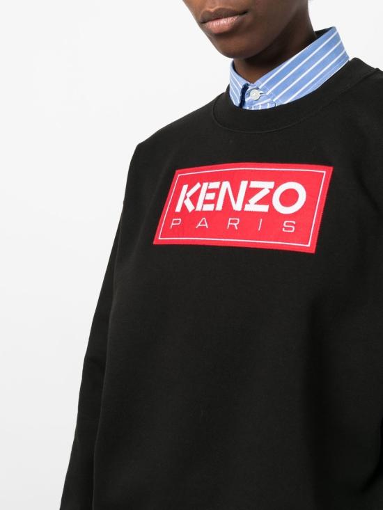  겐조 긴팔 티셔츠 FC62SW002 4MF99J Black - KENZO