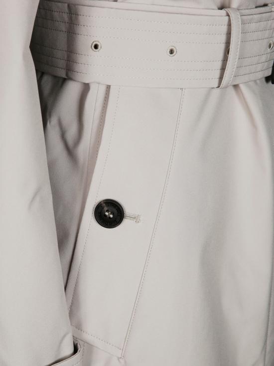 25SS 세이브더덕 Jackie 재키 트렌치 코트 D42151W 40019 RAINY BEIGE - SAVE THE DUCK