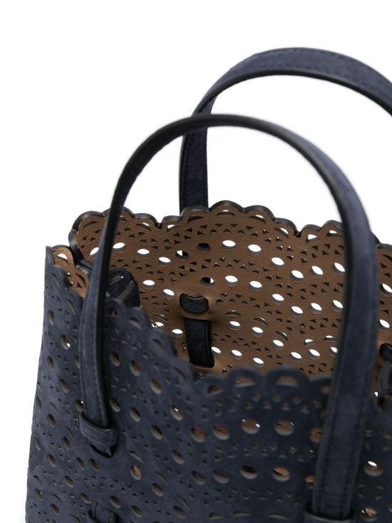 25SS 알라이아 토트백 AA1S06720CA322 530 Blue - ALAIA