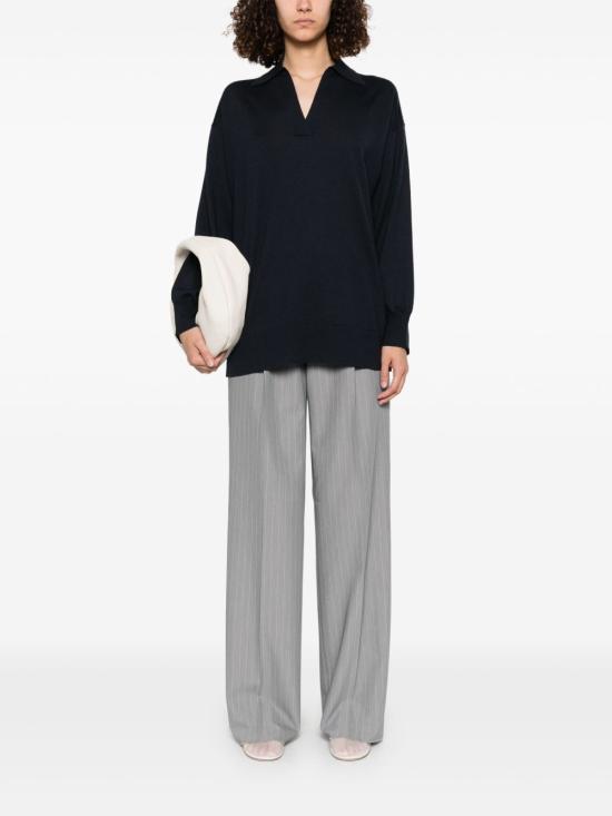 25SS 파비아나 필리피 폴로 티셔츠 MAD265F041 D5105146 Blue - FABIANA FILIPPI