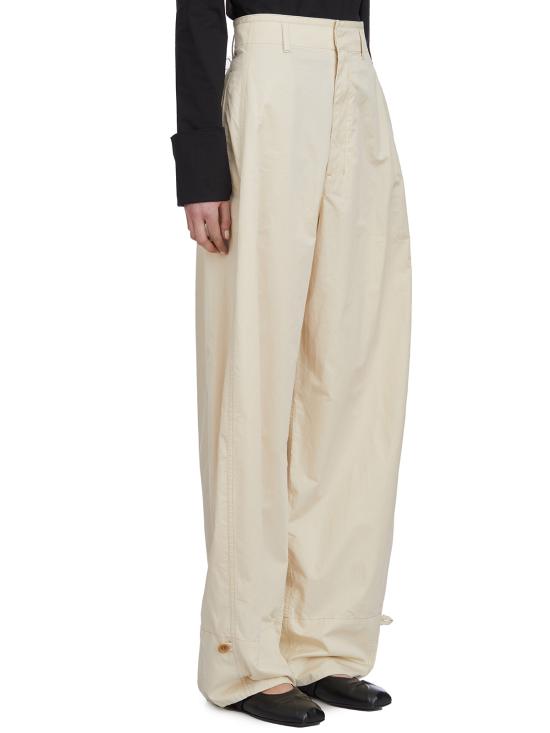 25SS 르메르 팬츠 LPA1182LF1207WH014 Cream - LEMAIRE