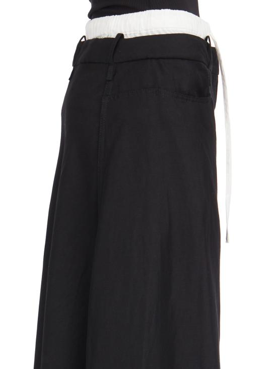25SS 마스나다 스커트 L7803BLACK Black - MASNADA