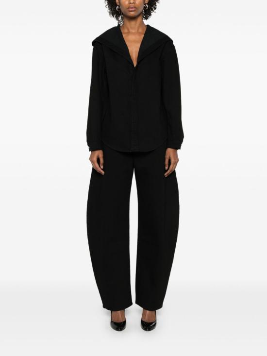 25SS 알라이아 데님 팬츠 AA9P0176D003A 995 Black - ALAIA