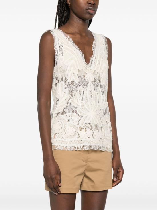 25SS 파로쉬 민소매 티셔츠 D311641 NIXIE101 Beige - PAROSH