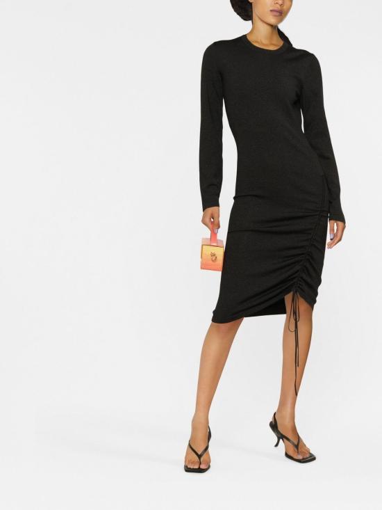  파로쉬 미디 원피스 D550734 LUX813 Black - PAROSH