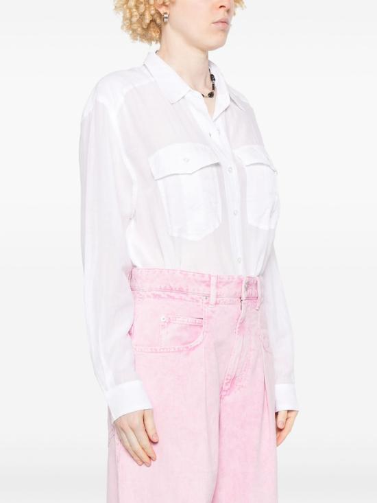 25SS 이자벨마랑에뚜왈 셔츠 CH0131FD B3J04E 20WH White - ISABEL MARANT ETOILE