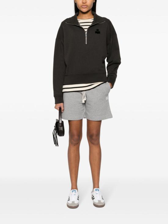 25SS 이자벨마랑에뚜왈 후드 티셔츠 SW0093FA A1M07E 02FK Black - ISABEL MARANT ETOILE