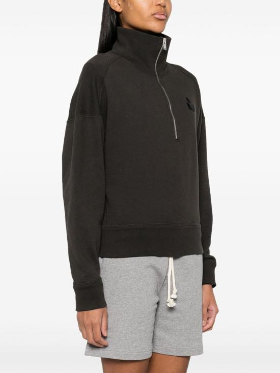 25SS 이자벨마랑에뚜왈 후드 티셔츠 SW0093FA A1M07E 02FK Black - ISABEL MARANT ETOILE