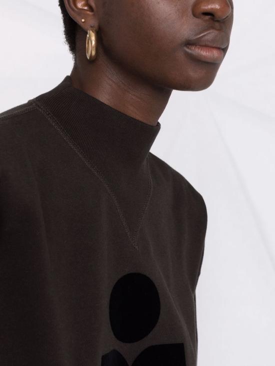 25SS 이자벨마랑에뚜왈 긴팔 티셔츠 SW0003FA A1M07E 02FK Black - ISABEL MARANT ETOILE