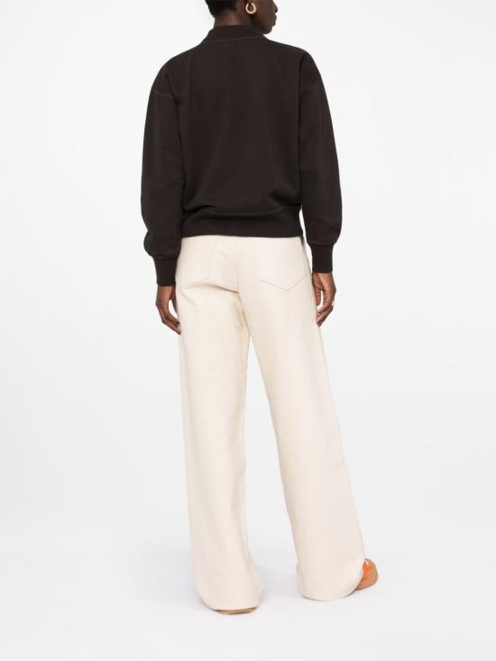 25SS 이자벨마랑에뚜왈 긴팔 티셔츠 SW0003FA A1M07E 02FK Black - ISABEL MARANT ETOILE