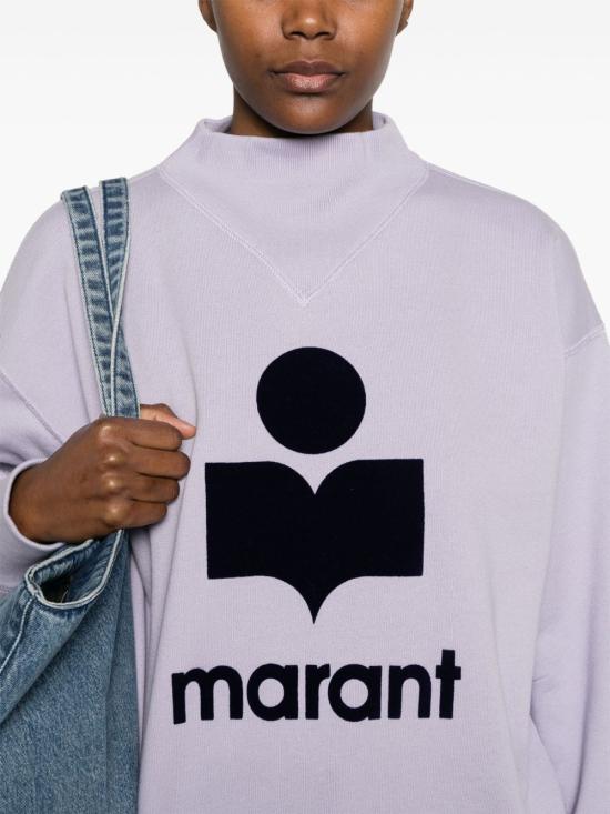 25SS 이자벨마랑에뚜왈 긴팔 티셔츠 SW0003FA A1M07E LCDN Lilac - ISABEL MARANT ETOILE