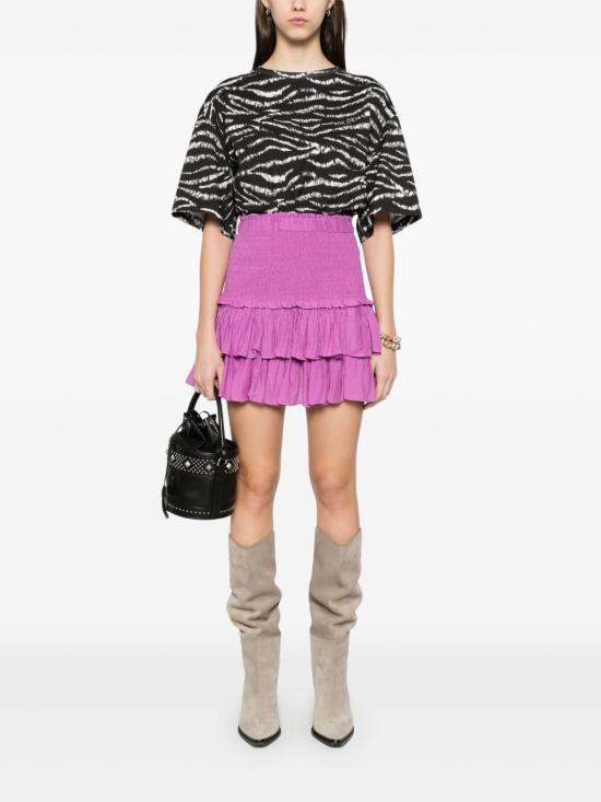 25SS 이자벨마랑에뚜왈 숏 스커트 JU0022FC B3J04E 40PL Pink - ISABEL MARANT ETOILE