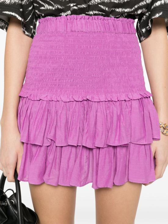 25SS 이자벨마랑에뚜왈 숏 스커트 JU0022FC B3J04E 40PL Pink - ISABEL MARANT ETOILE