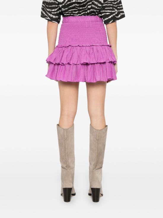 25SS 이자벨마랑에뚜왈 숏 스커트 JU0022FC B3J04E 40PL Pink - ISABEL MARANT ETOILE