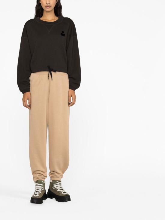 25SS 이자벨마랑에뚜왈 긴팔 티셔츠 SW0005FA A1M07E 02FK Black - ISABEL MARANT ETOILE