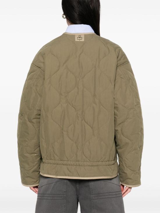 25SS 이자벨마랑에뚜왈 자켓 MA0421FA C1C05E 67KI Kaki - ISABEL MARANT ETOILE