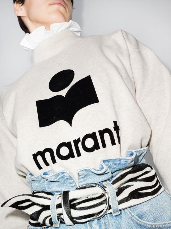 25SS 이자벨마랑에뚜왈 긴팔 티셔츠 SW0003FA A1M07E 23EC Beige - ISABEL MARANT ETOILE