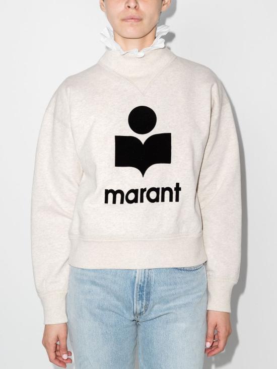 25SS 이자벨마랑에뚜왈 긴팔 티셔츠 SW0003FA A1M07E 23EC Beige - ISABEL MARANT ETOILE