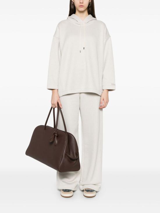 25SS 막스마라 후드 티셔츠 11921038600 001 Beige - MAX MARA