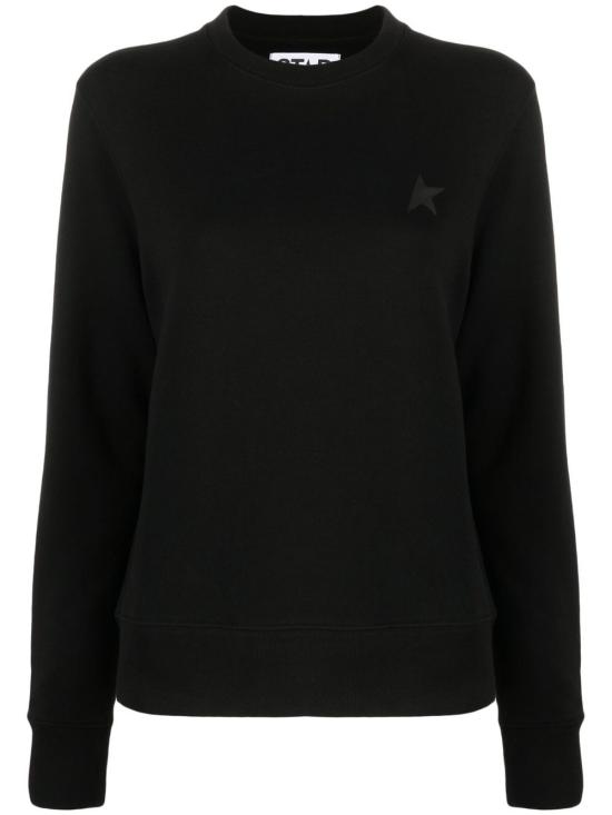 25SS 골든구스 긴팔 티셔츠 GWP01223 P00052590100 Black