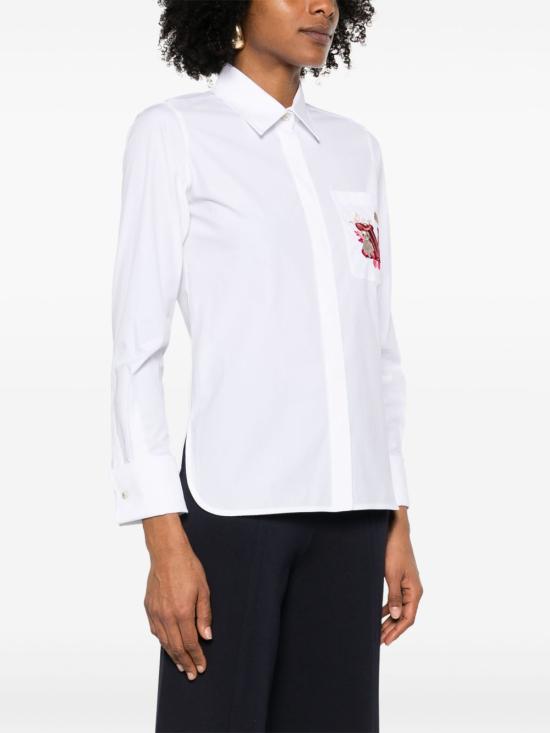 25SS 막스마라 블라우스 11111011600 001 White - MAX MARA