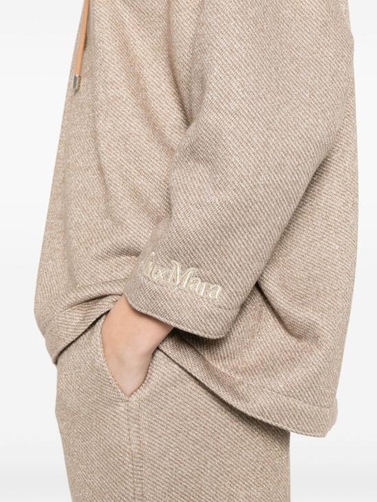 25SS 막스마라 후드 티셔츠 11921038600 003 Camel - MAX MARA