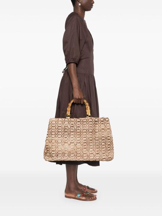 25SS 라밀라네사 토트백 PLAGE Brown - LA MILANESA