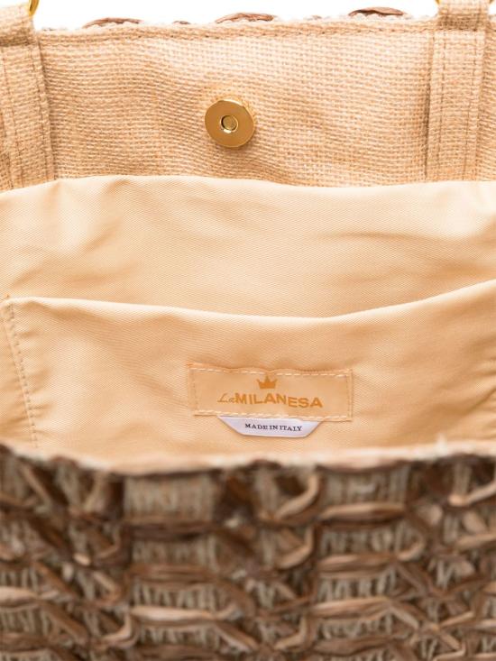 25SS 라밀라네사 토트백 PLAGE Brown - LA MILANESA