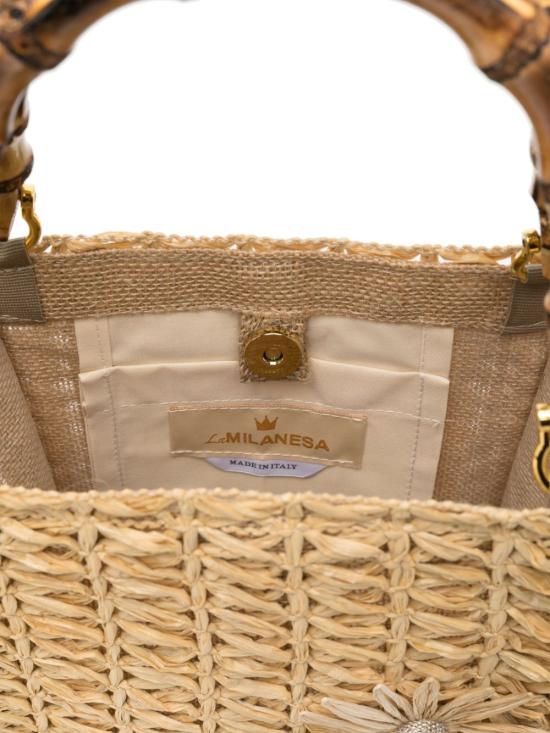 25SS 라밀라네사 가방 CAMILLE S Beige - LA MILANESA