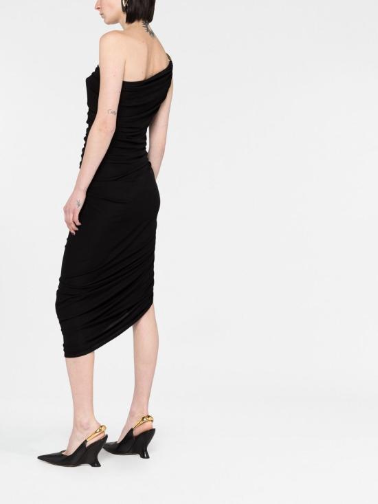  보테가베네타 숏 원피스 726535 VKUQ01000 Black - BOTTEGA VENETA