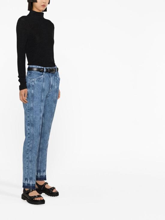  이자벨마랑에뚜왈 스트레이트 팬츠 PA0017FA A1H35E SULANOA30LU Clear Blue - ISABEL MARANT ETOILE