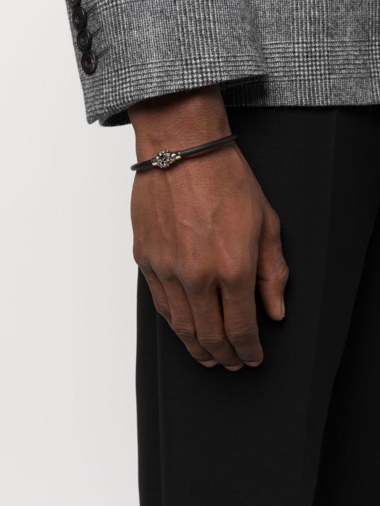  알렉산더 맥퀸 브레이슬릿 729004 1AAIK1000 Black - ALEXANDER MCQUEEN