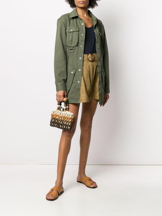  마제스틱필라쳐 민소매 티셔츠 M011FDE021 DEBARDEUR003 Blue - MAJESTIC FILATURES