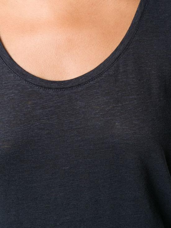  마제스틱필라쳐 민소매 티셔츠 M011FDE021 DEBARDEUR003 Blue - MAJESTIC FILATURES