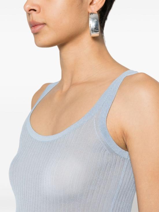  막스마라 민소매 티셔츠 11361043600 009 Clear Blue - MAX MARA