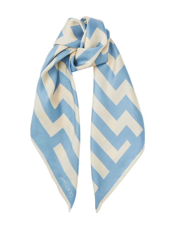  지미추 머플러/스카프 RETA S821S320SMOKEYBLUE Blue - JIMMY CHOO