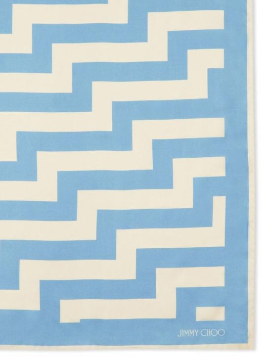  지미추 머플러/스카프 RETA S821S320SMOKEYBLUE Blue - JIMMY CHOO