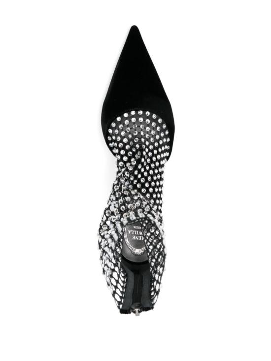 24FW 르네 카오빌라 힐/펌프스 C12189 080 VL01V065 Black - RENE CAOVILLA