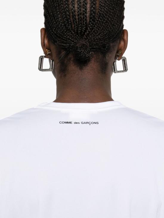 25SS 꼼데가르송 긴팔 티셔츠 GOT001 0512 White - COMME DES GARCONS
