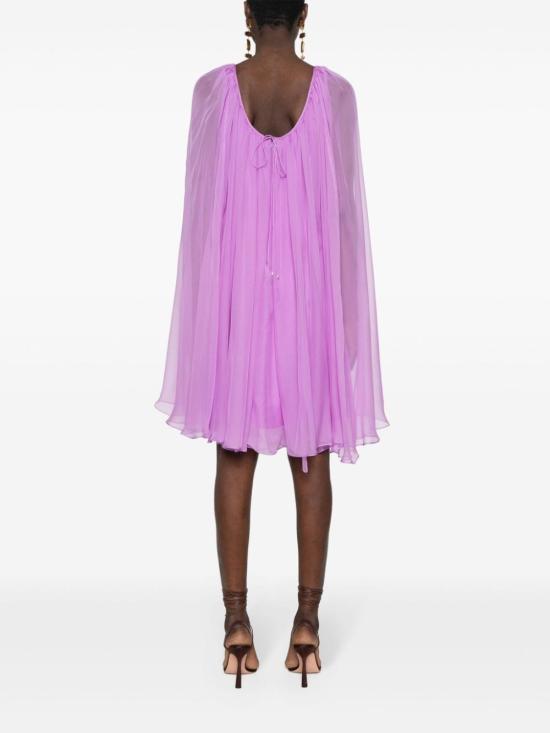  막스마라 숏 원피스 11221034600 028 Purple - MAX MARA