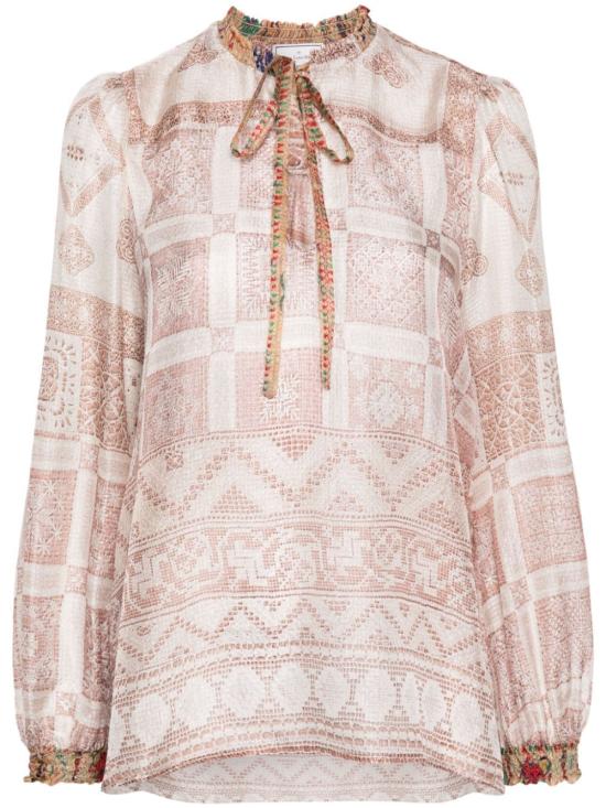  피에르루이마샤 블라우스 LEANDRO SPP CML11410 101511784 Beige